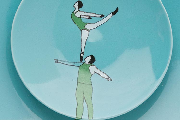 【PILINGPALANG噼呤啪啷 餐具】PILINGPALANG\/噼呤啪啷 餐具 中国杂技 陶瓷盘子(小)【正品 价格 图片】 -