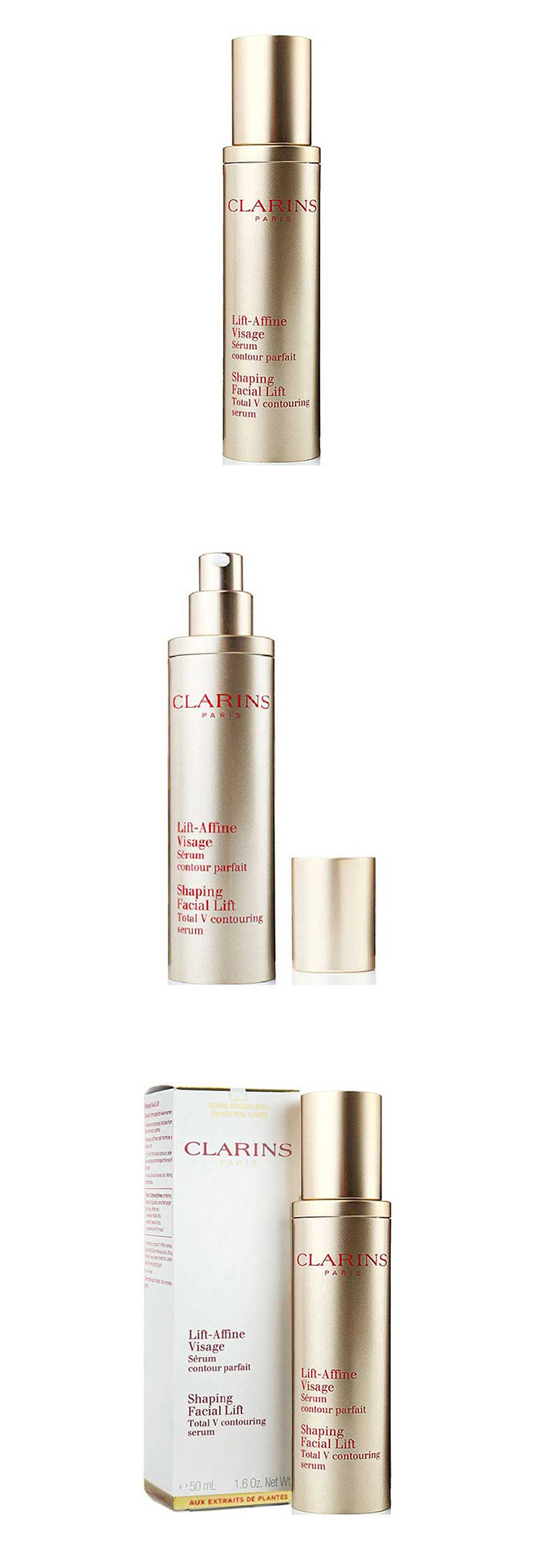 clarins/娇韵诗 塑颜紧致精华露 50ml v脸精华