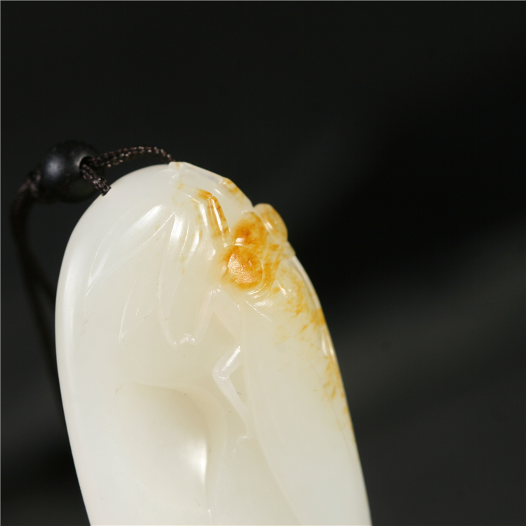 jinzhaoyucui/金昭玉粹 和田玉 籽料 一鸣惊人 叶清作品图片