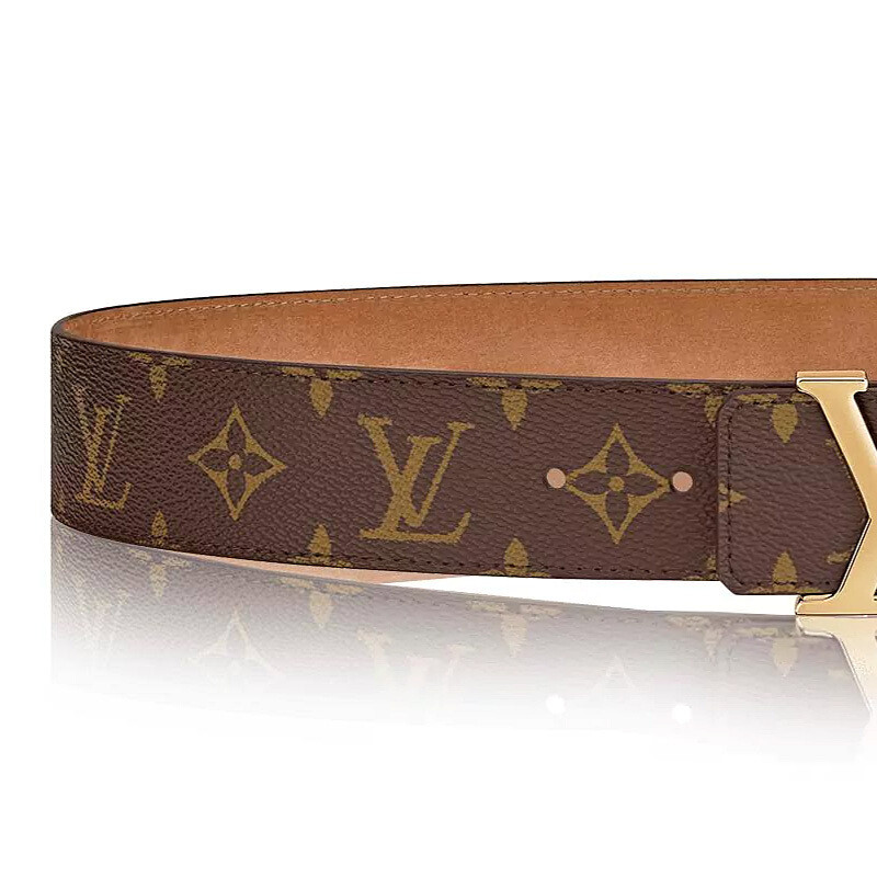 louisvuitton/路易威登女士皮带lv initiales 帆布女士配件配饰腰带m