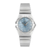OMEGA/欧米茄 星座系列 钻石刻度 石英女表 123.10.24.60.57.001