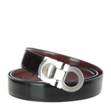 Salvatore Ferragamo/菲拉格慕 牛皮 男士腰带 671041 218991 003 BLACK