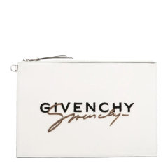 【包税】Givenchy/纪梵希   中性牛皮logo印花时尚手拿包图片