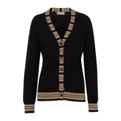 BURBERRY/博柏利 秋冬新款 女装 服装 羊毛时尚休闲针织开衫 女士针织衣毛衣 8008953图片
