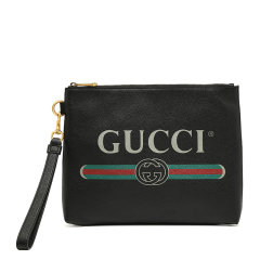 GUCCI/古驰 Gucci Print系列手拿包 皮质 572770 0Y2AT图片
