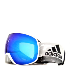 adidas/阿迪达斯 户外 运动 防雾 大视野 登山 雪地 护目镜 可更换 双镜片 独立包装 炫彩 反光 镜面 滑雪镜 AD83 adidas 阿迪达斯图片