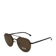 HUGO BOSS/雨果博斯 时尚 复古 钛金 轻架 无框 男女款 太阳镜 2色可选 墨镜 眼镜 BOSS 1142/F/S 59mm图片