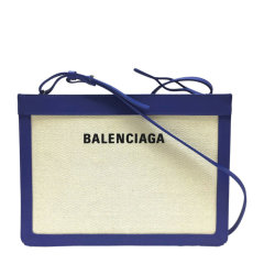 Balenciaga/巴黎世家 女士拼色帆布字母LOGO印花单肩包斜挎包购物袋女包  339937-AQ37N 多色可选图片