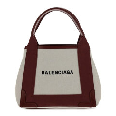 【包税】Balenciaga/巴黎世家 女士拼色小牛皮织物配皮单肩包手提包女包 390346-2HH3N-9260图片