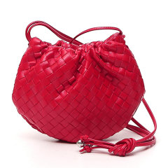 【包税】Bottega Veneta/葆蝶家 MINI BULB系列女士紫色小牛皮经典编织款单肩包斜挎包手拿包女包 651905-V08Z1-5130图片