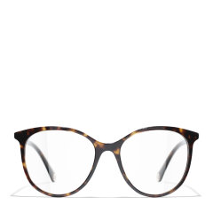 【预售】CHANEL/香奈儿 2021年新款Chanel香奈儿眼镜框板材近视光学超轻圆框眼镜架CH3412图片