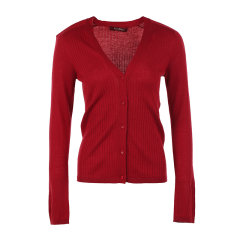 Max Mara Studio/Max Mara Studio21新品桑蚕丝羊毛混纺开胸女士针织衫/毛衣63460219600DINA00图片