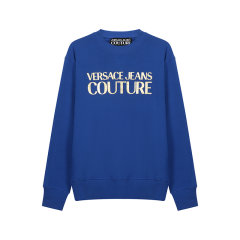 VERSACE JEANS COUTURE/范思哲牛仔男卫衣运动衫棉质加绒款圆领长袖 71GAIT08 CF00T图片