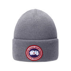 CANADA GOOSE/加拿大鹅 男女中性羊毛圆盘托克帽 6936M图片
