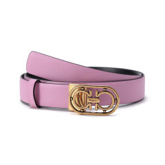 Salvatore Ferragamo/菲拉格慕 女士牛皮板扣式双面皮带腰带 23B863图片