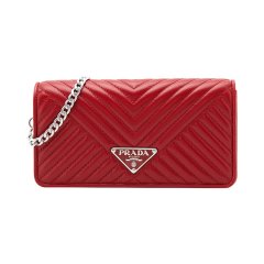 【包邮包税】 PRADA/普拉达 女士皮革斜挎包 1DH044 2CET F0002 PLSX图片
