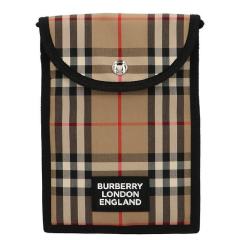 【包邮包税】 BURBERRY/博柏利 男士米色时尚单肩斜挎包 80266641 PLSX图片