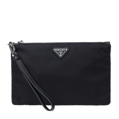 【包邮包税】 PRADA/普拉达 男士黑色时尚休闲手拿包 2NH004 064 F0002 PLSX图片