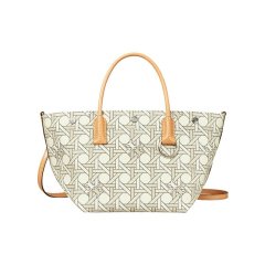 【包邮包税】Tory Burch/汤丽柏琦 女性印花皮革手提包 146547 100 PL2303图片