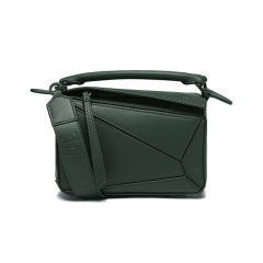 LOEWE/罗意威 女士Puzzle系列牛皮革手提单肩斜挎包几何手袋迷你款 A510U95X58图片