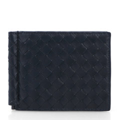 Bottega veneta 宝缇嘉  男士牛皮编织短款钱包钱夹图片
