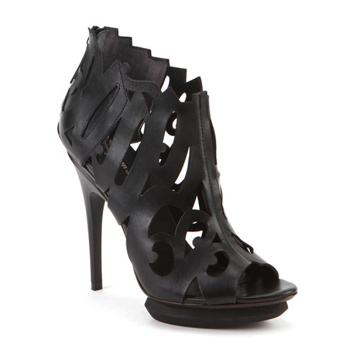UNITED NUDEUNITED NUDE 高跟凉鞋UNITED NUDE 黑色限量版欧美涂鸦凉鞋 黑色 36正品 价格 图片 寺库网