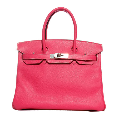 hermes 爱马仕 birkin 粉色 女士手提包
