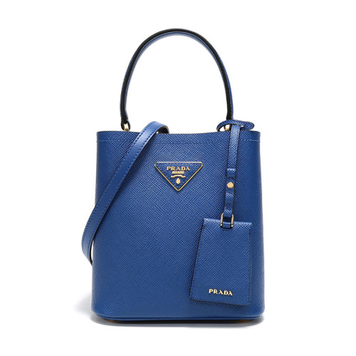 prada/普拉达 单肩包 女士panier系列 皮质手提单肩斜挎包 1ba217 2e