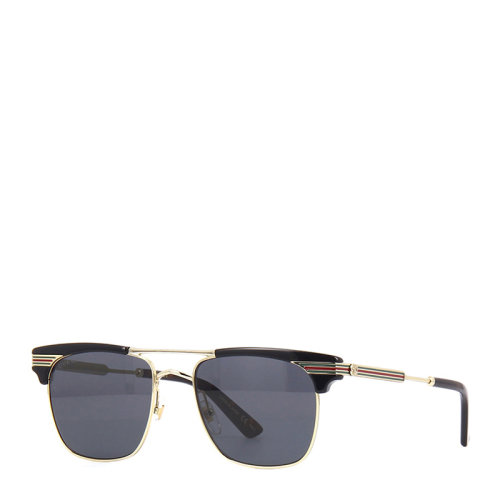 gucci/古驰太阳镜男女款方框复古墨镜时尚个性潮流遮阳眼镜gg0287s001