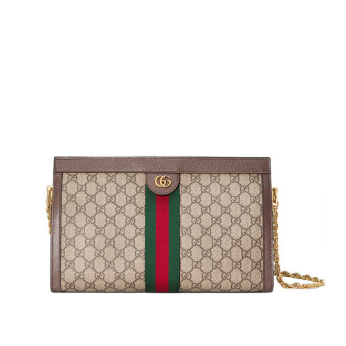 gucci/古驰 ophidia系列中号gg肩背包帆布/配皮 503876 k05ng