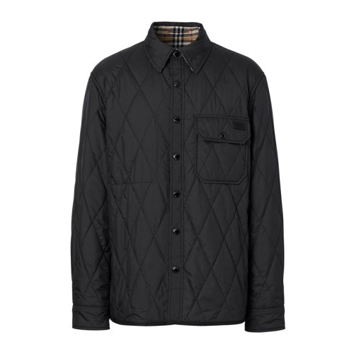 burberry男装外套,巴宝莉男款夹克外套 burberry/博柏利 男士服装 双面格纹外套 男士夹克