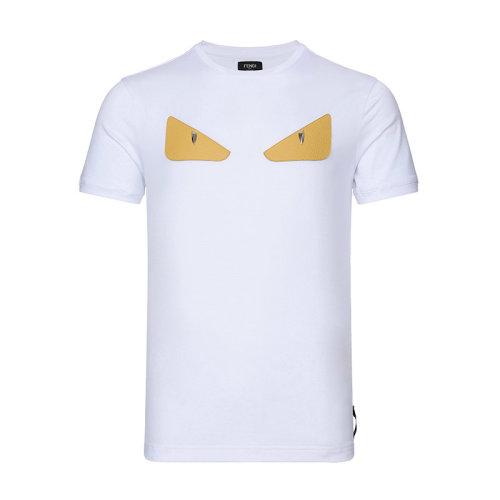 fendi/芬迪 男士短袖t恤 男士棉质短袖t恤 fy0722 94t【正品 价格