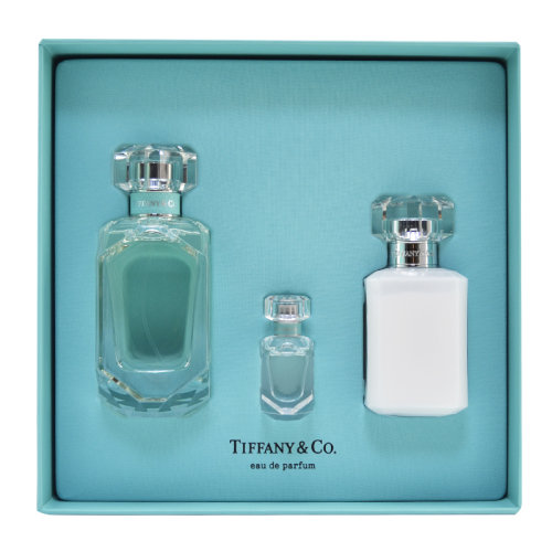 【Tiffany & Co.蒂芙尼 香水套装】【包税】Tiffany & Co./蒂芙尼 女士香水套装（EDP香水75ml+香水5ml+身体乳