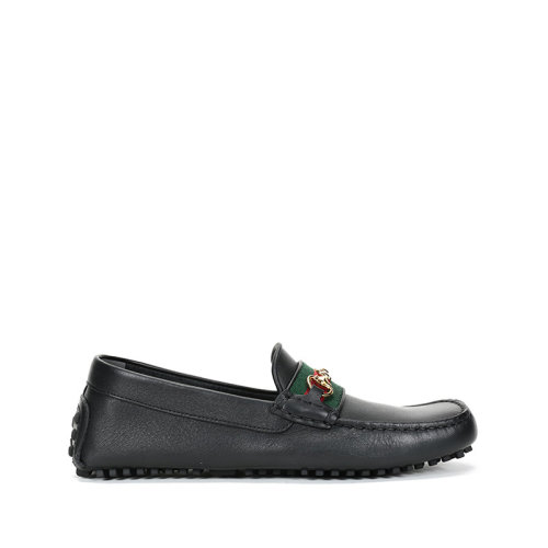 【现货秒发】gucci/古驰 男士牛皮驾车鞋乐福鞋皮鞋 624698 1xh10