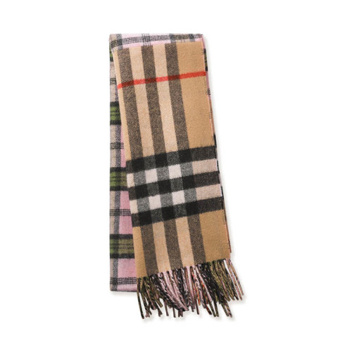 burberry/博柏利 新款撞色格纹围巾 802248