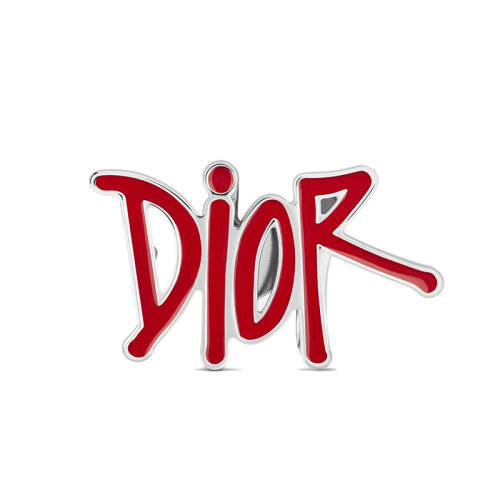 【包税】dior/迪奥 2021春夏新款dior and shawn系列 男士红色珐琅