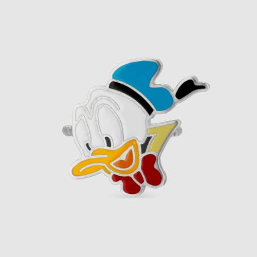 【预售】gucci/古驰 disney x gucci唐老鸭戒指 648562 j8410 8516