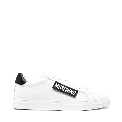 moschino/莫斯奇诺 21年春夏 百搭 男性 白色 休闲运动鞋 mb15042g1c