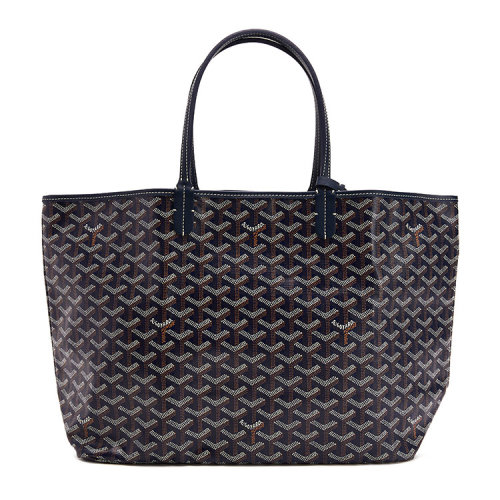 goyard(高雅德#深蓝色pvc经典logo单肩包