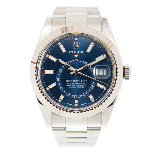 【rolex劳力士 劳力士其他】rolex/劳力士纵航者型系列m326934蓝盘