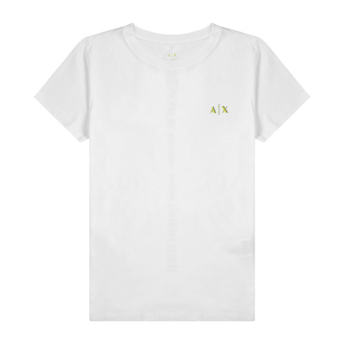 armani exchange 白色 女士短袖t恤 3kytge-yj9mz-1000 21年春夏(9.