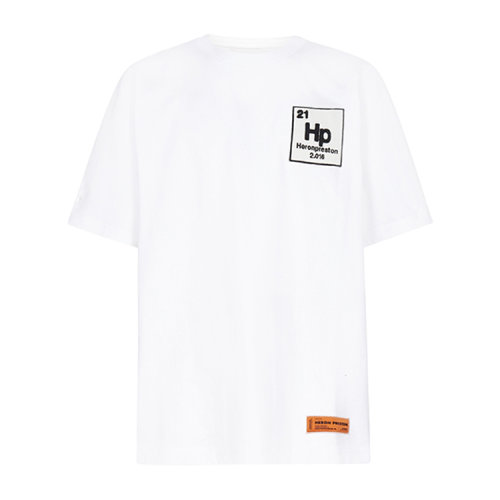 heron preston/heron preston 21年春夏 百搭 男性 白色 男士短袖t恤