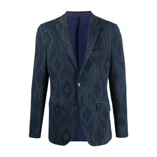 etro/艾特罗 21年春夏 时尚百搭 男性 拼色 男士西服 1187q 4028 0200