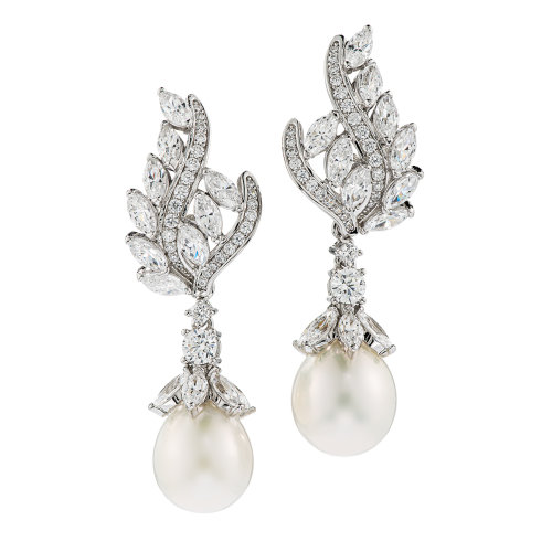 珠宝highjewelplay系列2021新品 925银镀金复古可拆卸日夜珍珠耳饰
