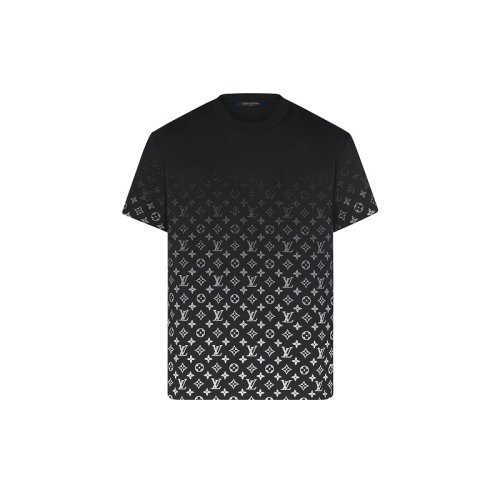 louis vuitton/路易威登 男士短袖t恤 lvse monogram gradient t