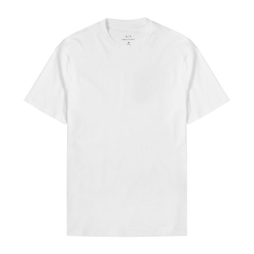 armani exchange 白色 男士短袖t恤 3kztlc-zj9az-1100 21年春夏(9.