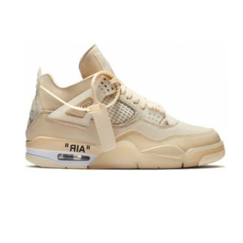 nike/耐克 off-white x air jordan 4 sail 白帆 联名 aj4 男女款 cv