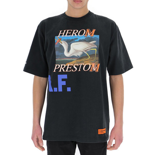 heronpreston短袖,heronpreston外套 heron preston/heron preston 21年春夏 百搭 男性 黑色 男士短袖t恤