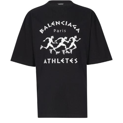 【包邮包税 balenciaga巴黎世家 21年春夏 男士 短袖t恤 xl t恤