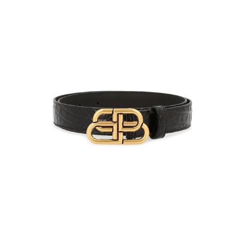 【包邮包税】 balenciaga巴黎世家 21年春夏 女士 腰带 bb细腰带 balr